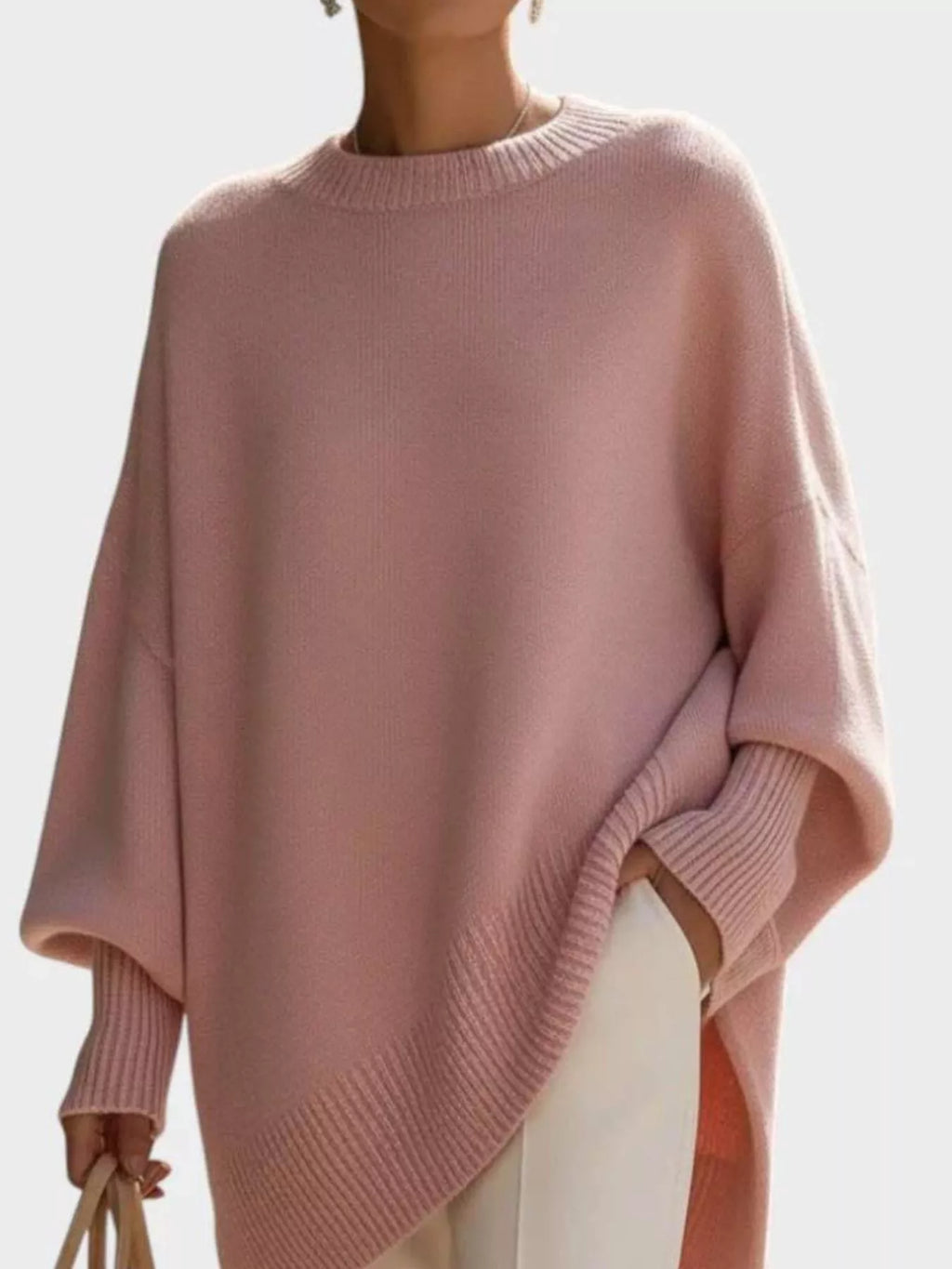 Chic Oversized Batwing Sweater Sweater AwRans Premium 110b68a9-dc99-43f5-9e6f-756fc80e8af1-Max-Origin