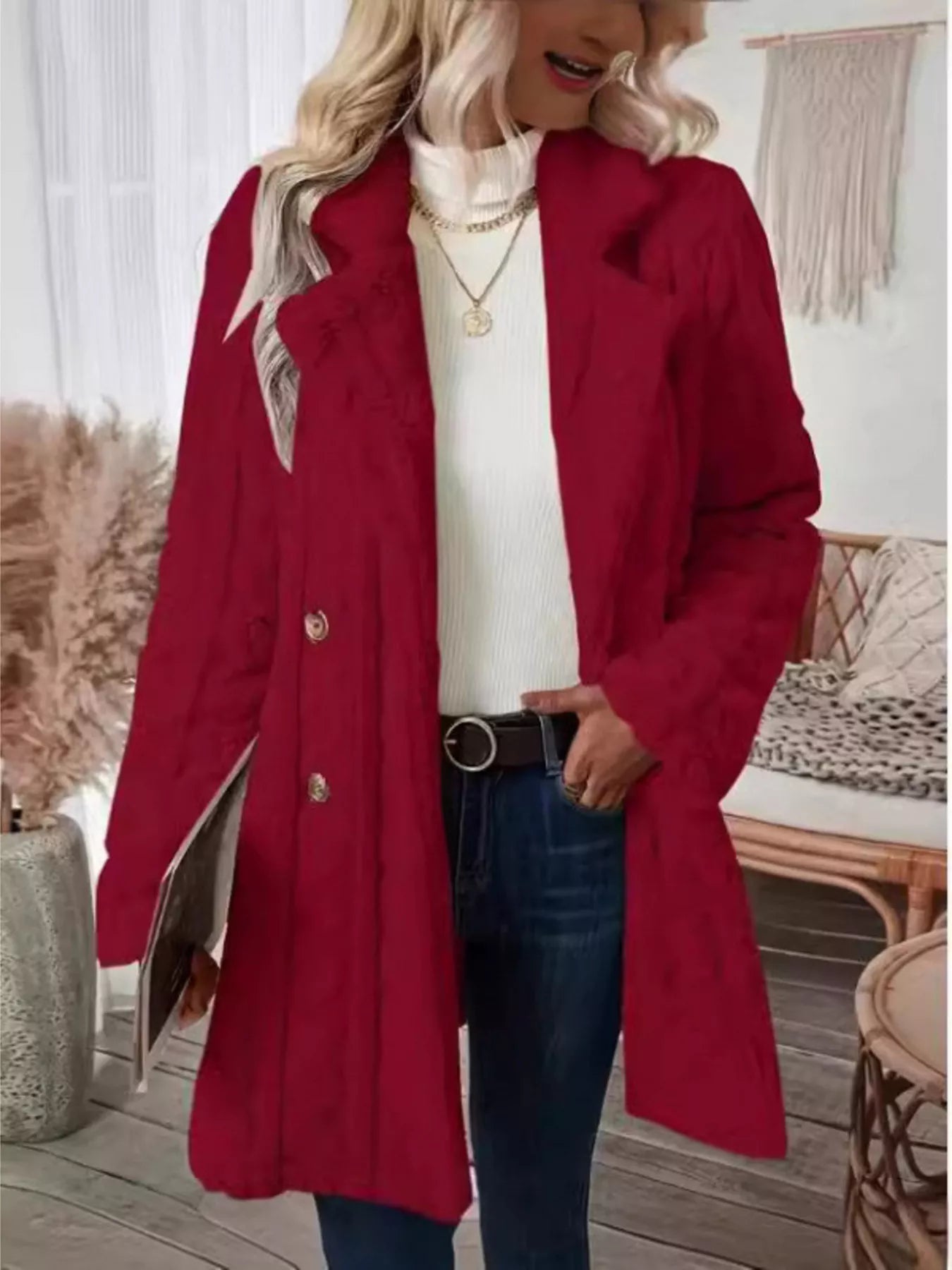 Chic Double-Breasted Teddy Coat Overcoats AwRans Premium 208ef1cf30e34a238615026f8c70c67c-Max-Origin