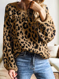 Oversized Leopard Print Chunky Knit Sweater Leopard Sweaters AwRans Premium 60ee87d8ccf143a687a0979f5775a867-Max-Origin