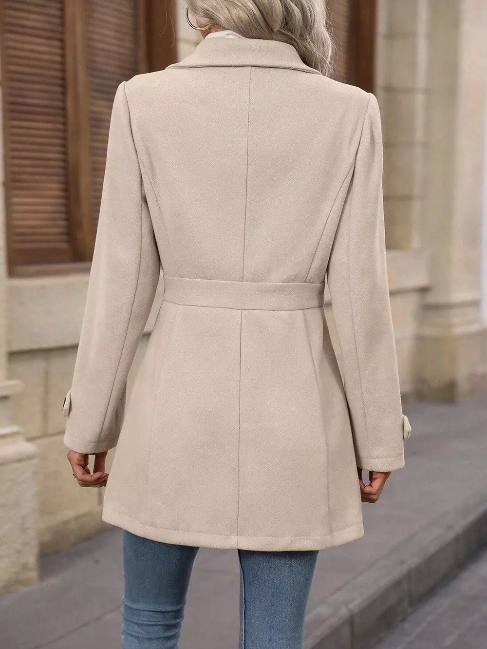 Classic Elegant Button-Front Coat Overcoats AwRans Premium 81ddad26-2726-4637-8df4-bcf1101d3401-Max-Origin