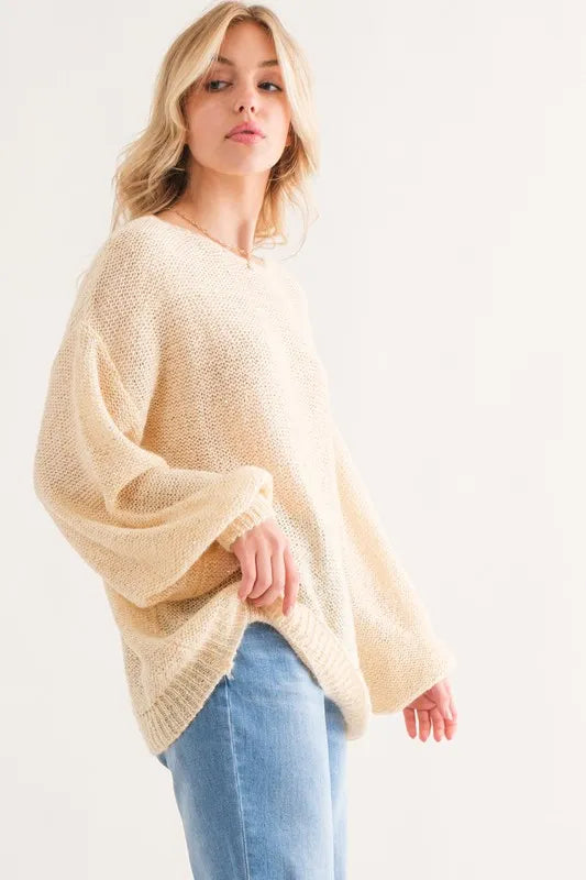 Glamorous Champagne Sequined Lightweight Knit Pullover Sweaters AwRans Premium 882522d54cfe4c2db2bdc027acaf79f8-Max-Origin