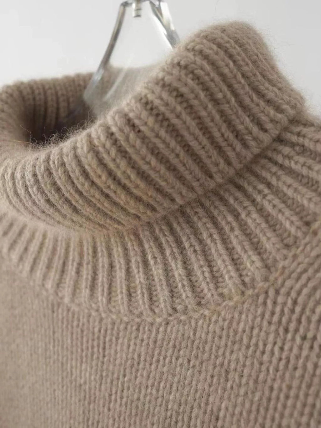 Cozy Cream Oversized Ribbed Knit Turtleneck Pullover Sweater Sweater AwRans Premium 892de790-ac2b-4c37-86b8-8a59f8f989d6-Max-Origin