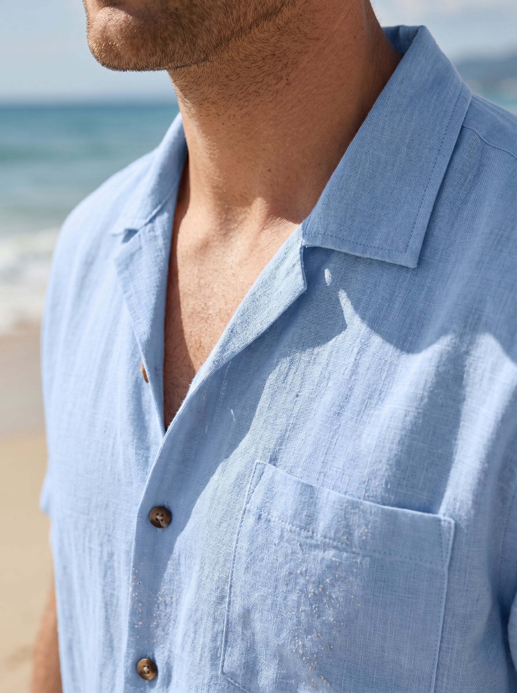 Men's Full Size Casual Button Up Shirt and Shorts Set Plus Size