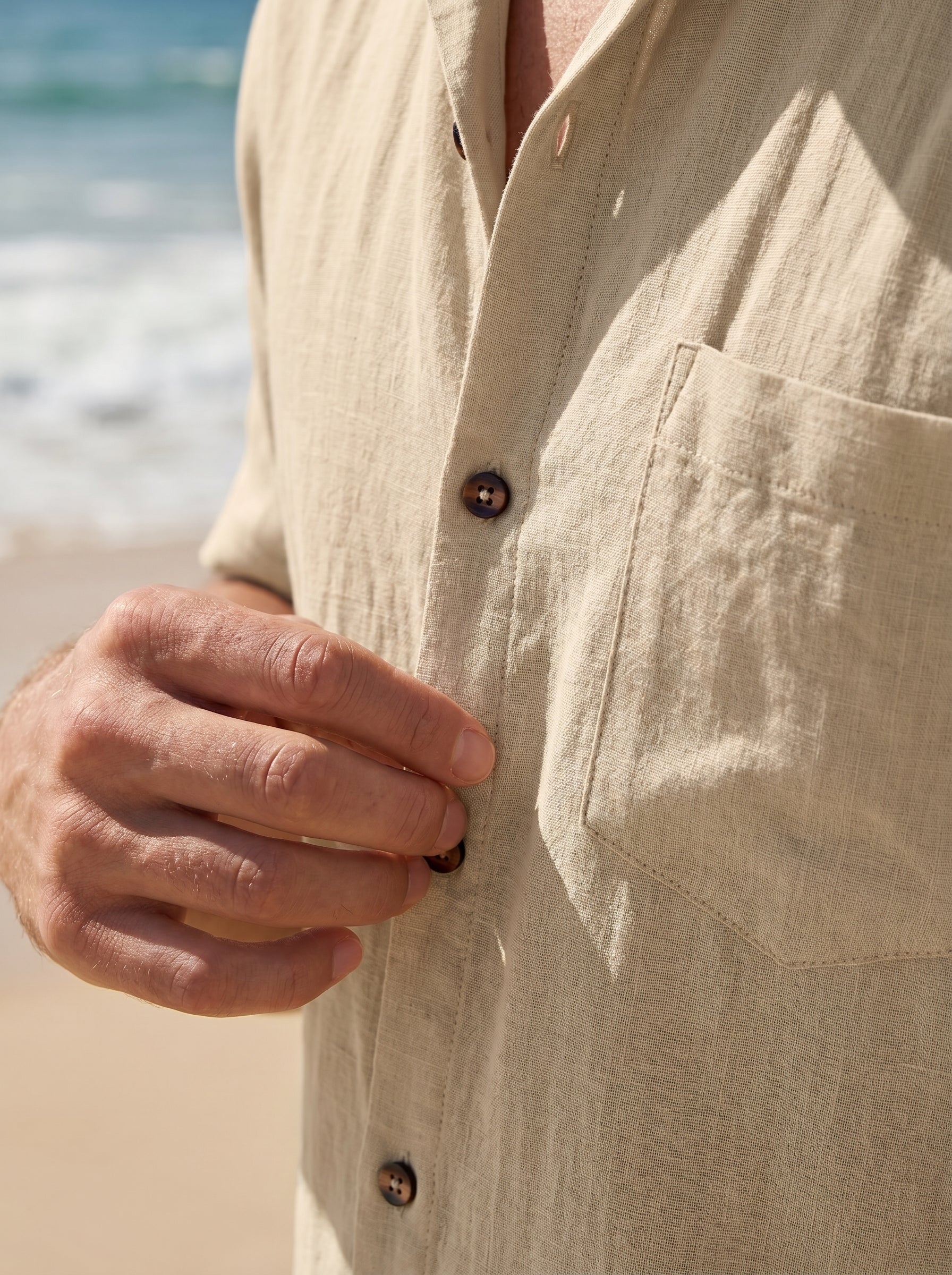 Men's Full Size Casual Button Up Shirt and Shorts Set Plus Size