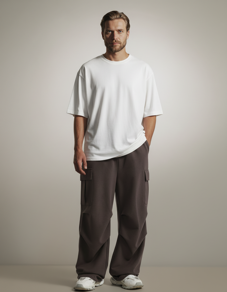 Urban Wide-Leg Cargo Pants