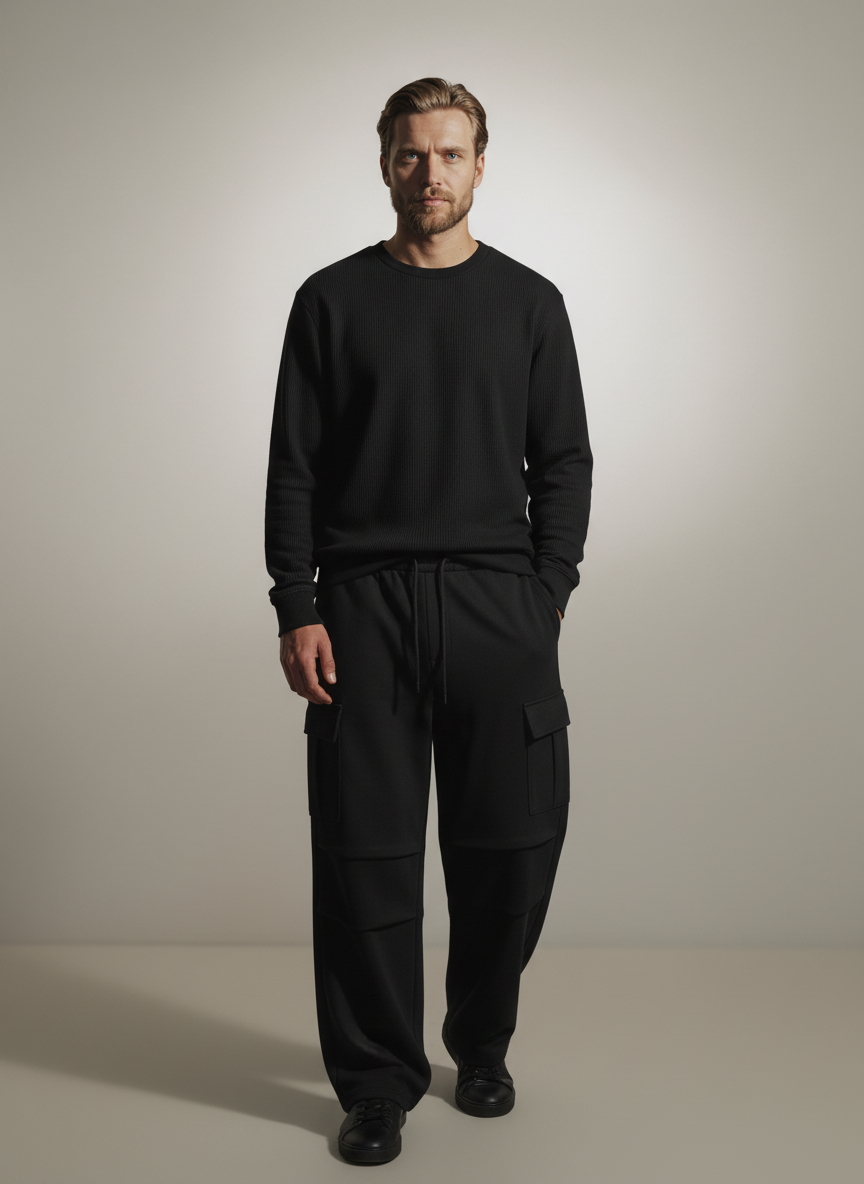 Urban Wide-Leg Cargo Pants