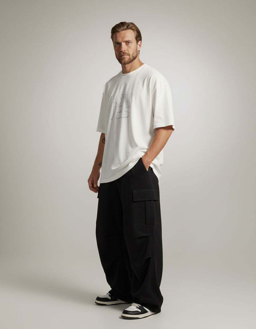Urban Wide-Leg Cargo Pants