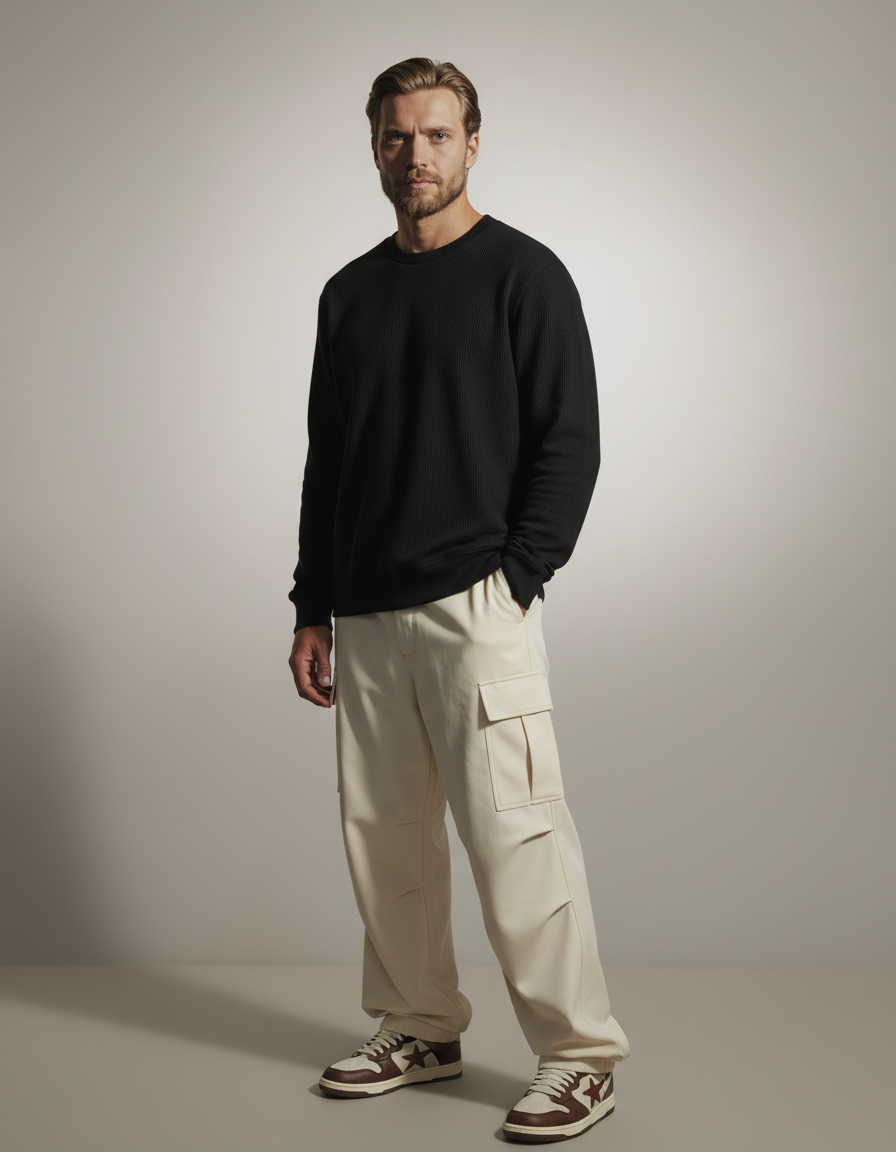 Urban Wide-Leg Cargo Pants
