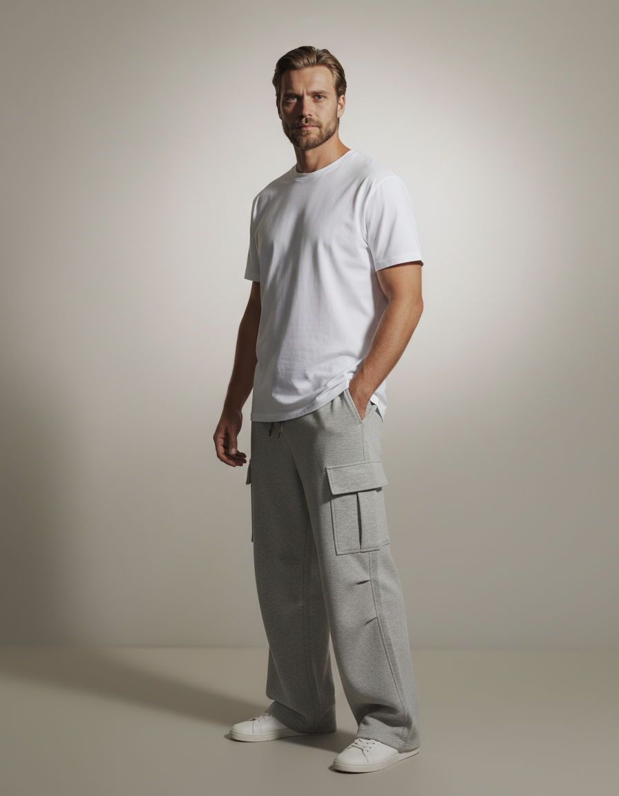 Urban Wide-Leg Cargo Pants