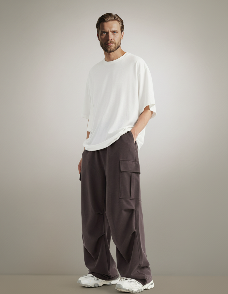 Urban Wide-Leg Cargo Pants Cargo Pants AwRans Premium P7_6
