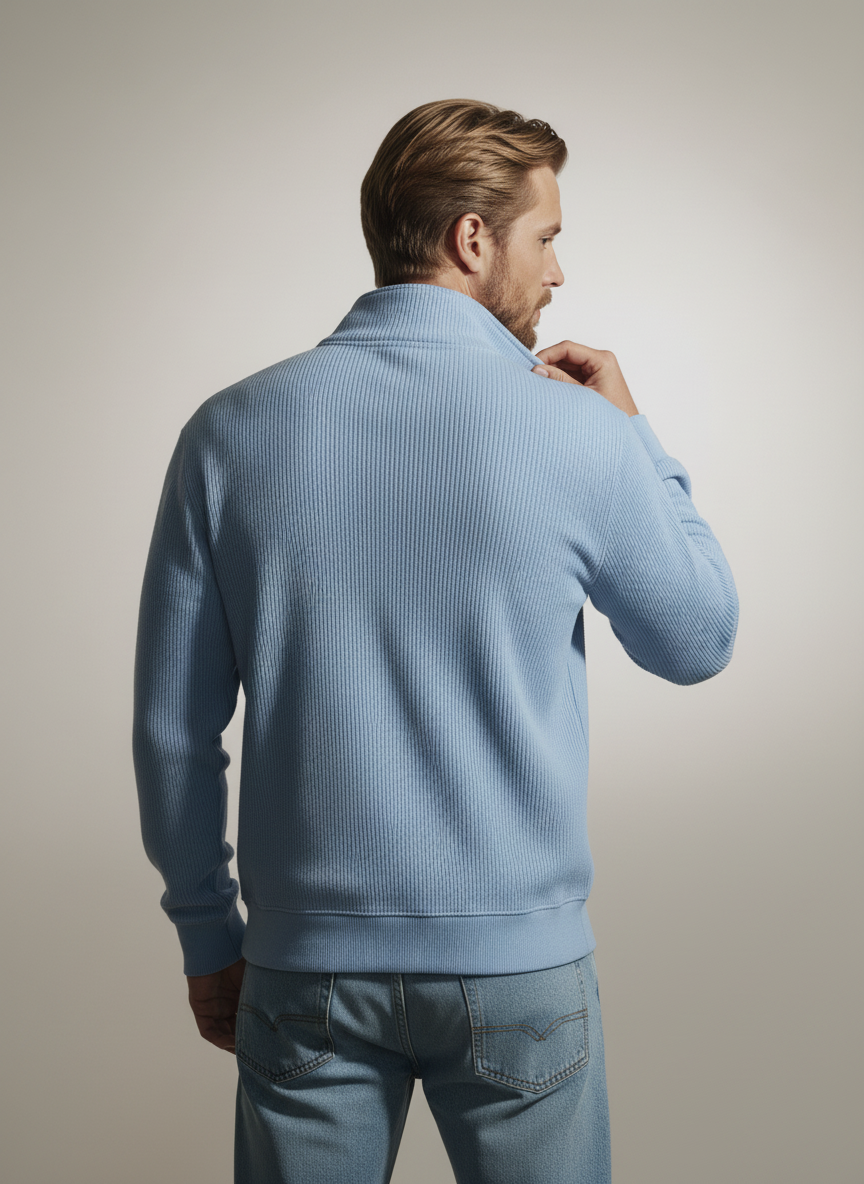 Classic Corduroy Quarter-Zip Pullover