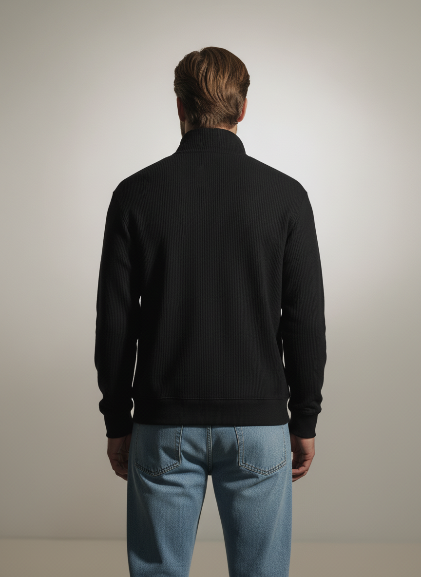 Classic Corduroy Quarter-Zip Pullover