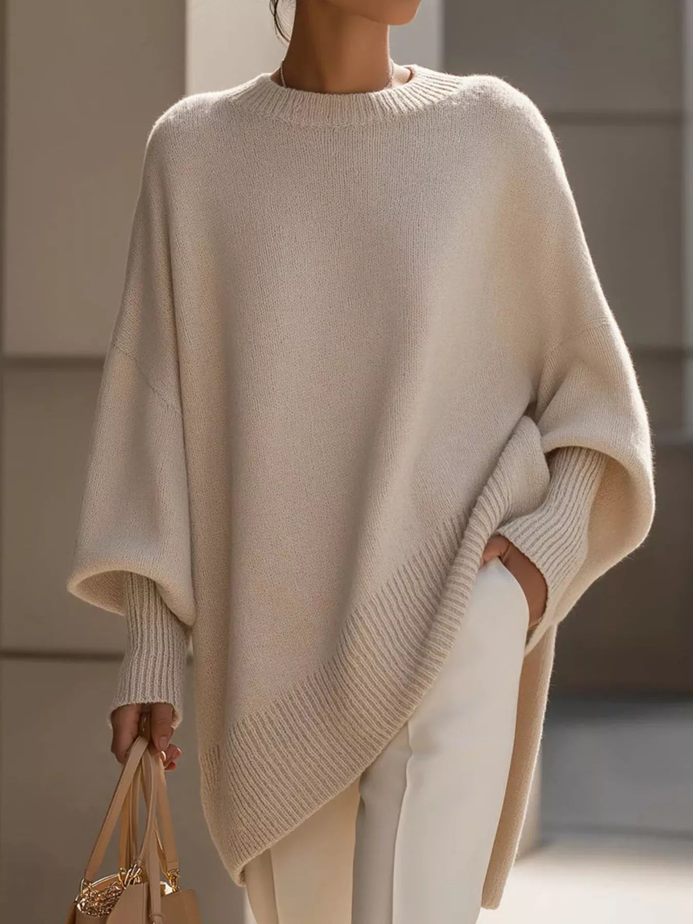Chic Oversized Batwing Sweater Sweater AwRans Premium a132f264-aab9-495f-982e-3f0b6edf6c5b-Max-Origin