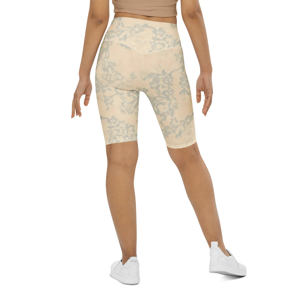 Biker Shorts Biker Shorts AwRans Clothing all-over-print-biker-shorts-white-back-6880df20186bd