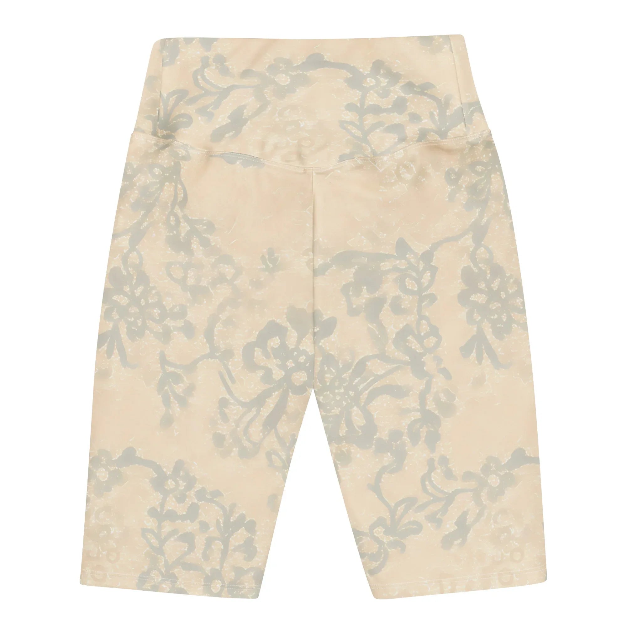 Biker Shorts Biker Shorts AwRans Clothing all-over-print-biker-shorts-white-back-6880df201cd24