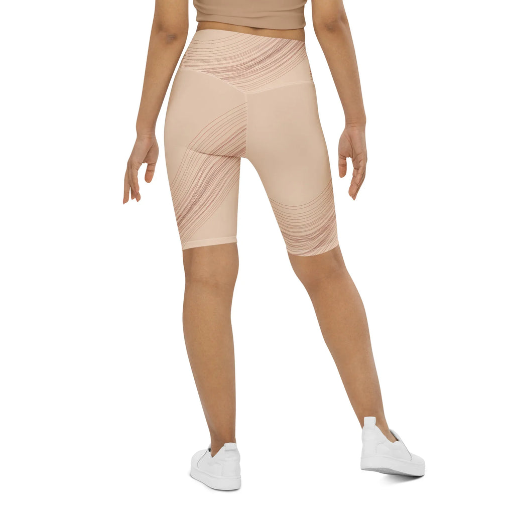 Biker Shorts Biker Shorts AwRans Clothing all-over-print-biker-shorts-white-back-6880dfa476a78