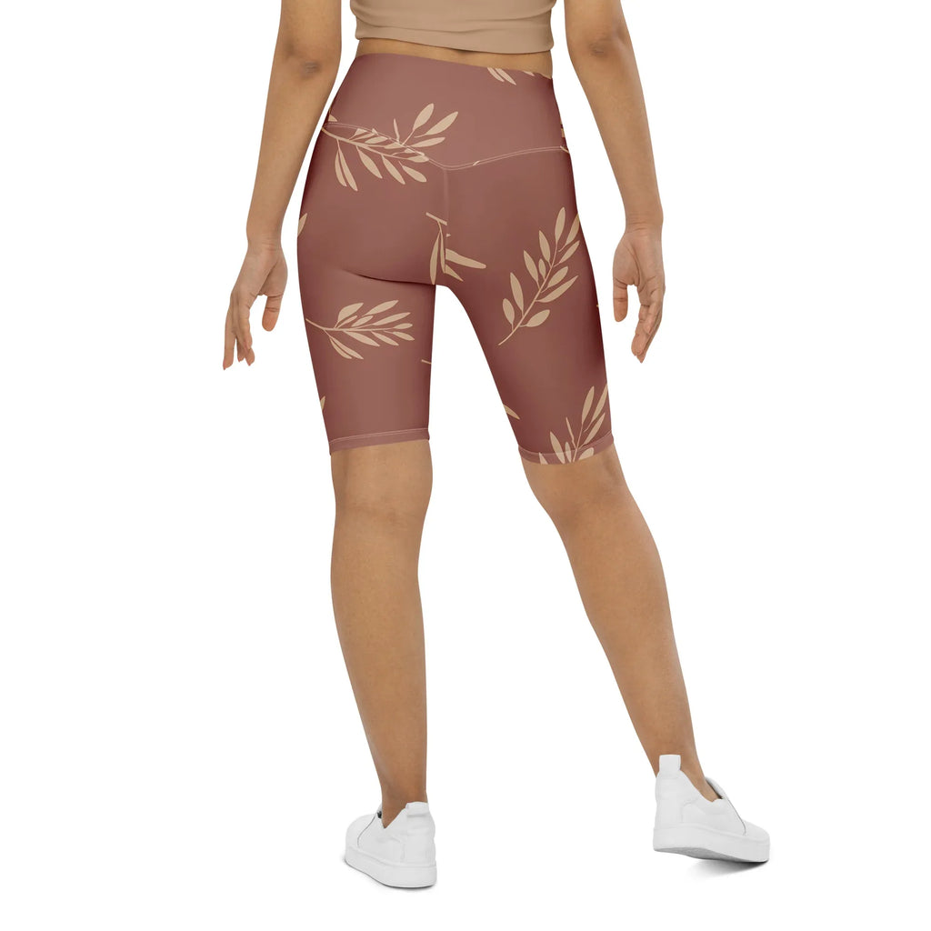 Biker Shorts Biker Shorts AwRans Clothing all-over-print-biker-shorts-white-back-6880e2e8d697d