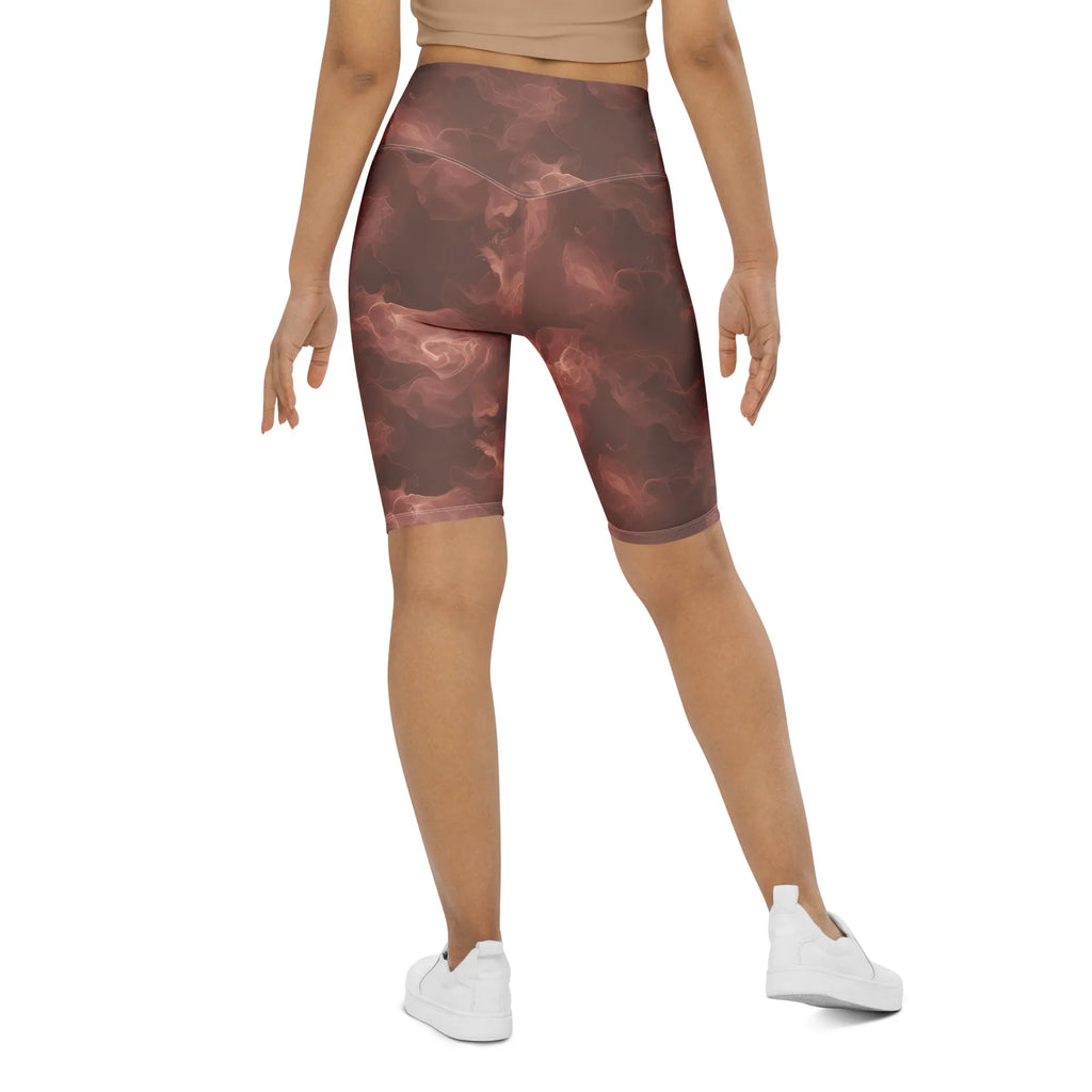 Biker Shorts Biker Shorts AwRans Clothing all-over-print-biker-shorts-white-back-6880e7d67ddd9