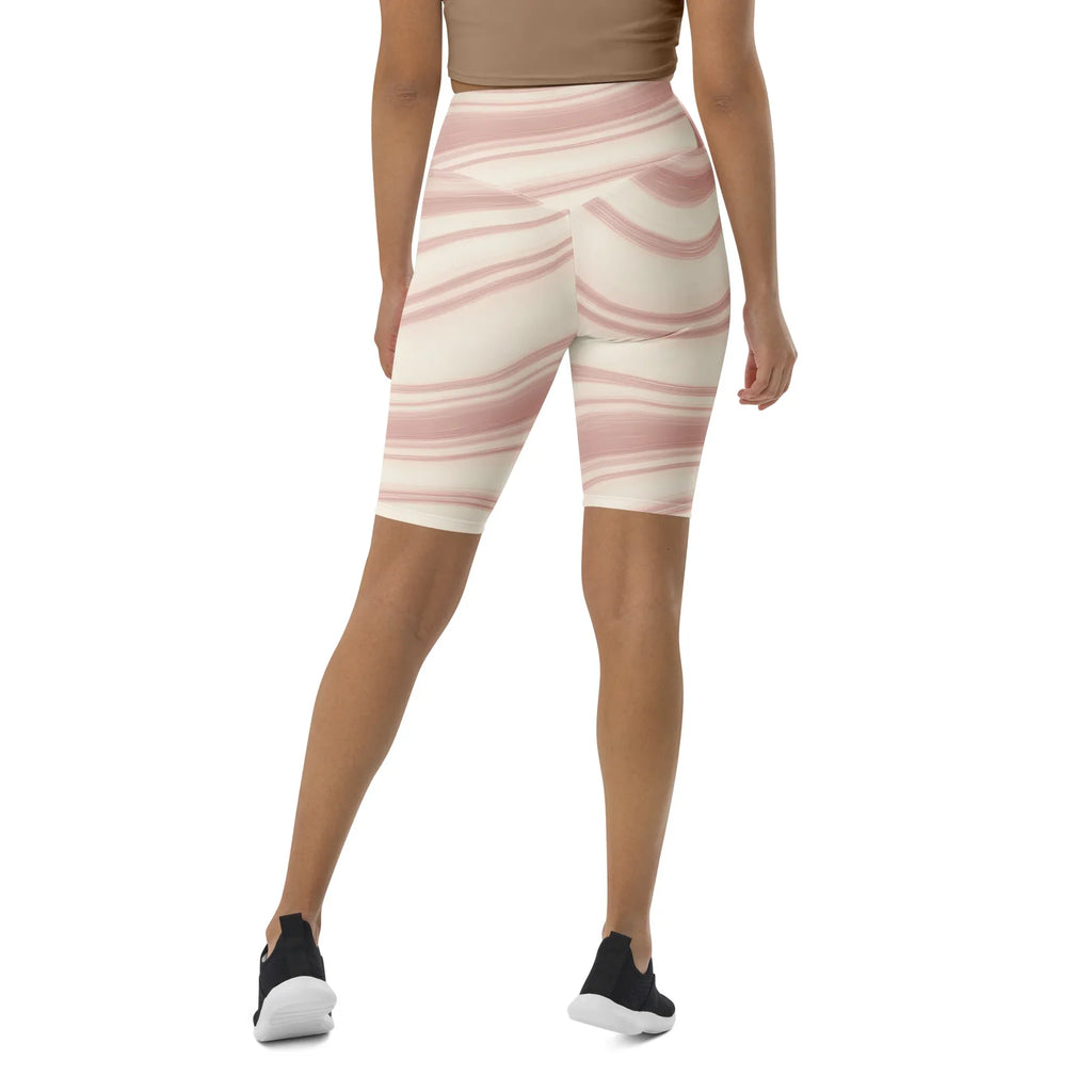 Biker Shorts Biker Shorts AwRans Clothing all-over-print-biker-shorts-white-back-6880ebe585ba7