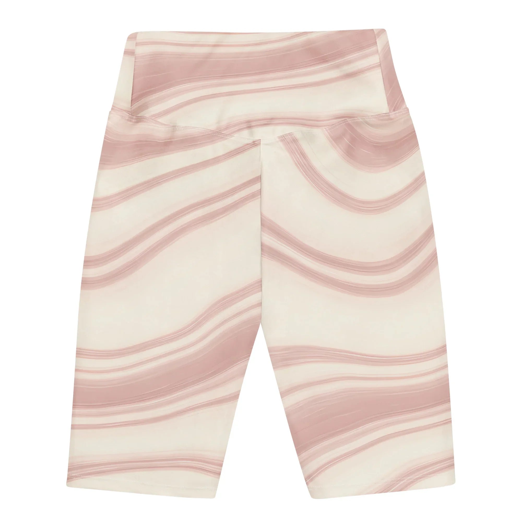 Biker Shorts Biker Shorts AwRans Clothing all-over-print-biker-shorts-white-back-6880ebe587ba8