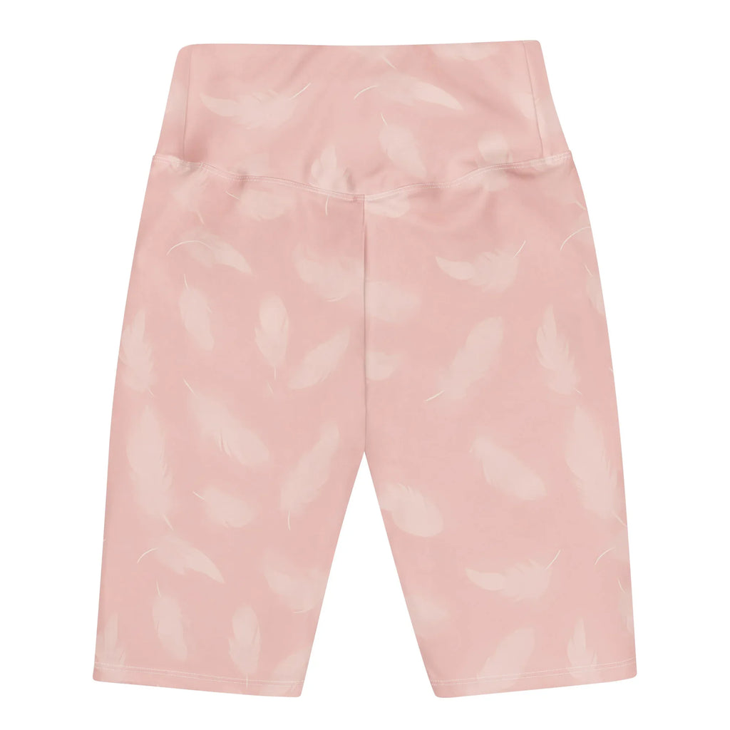 Biker Shorts Biker Shorts AwRans Clothing all-over-print-biker-shorts-white-back-6880ec1c98841