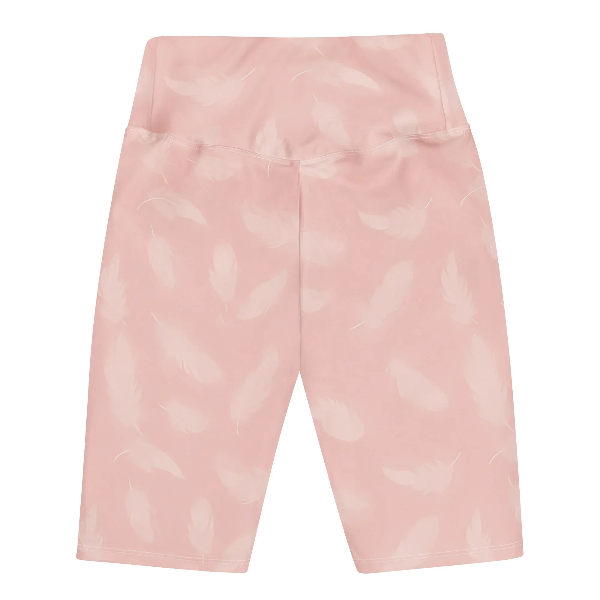 Biker Shorts Biker Shorts AwRans Clothing all-over-print-biker-shorts-white-back-6880ec1c98841