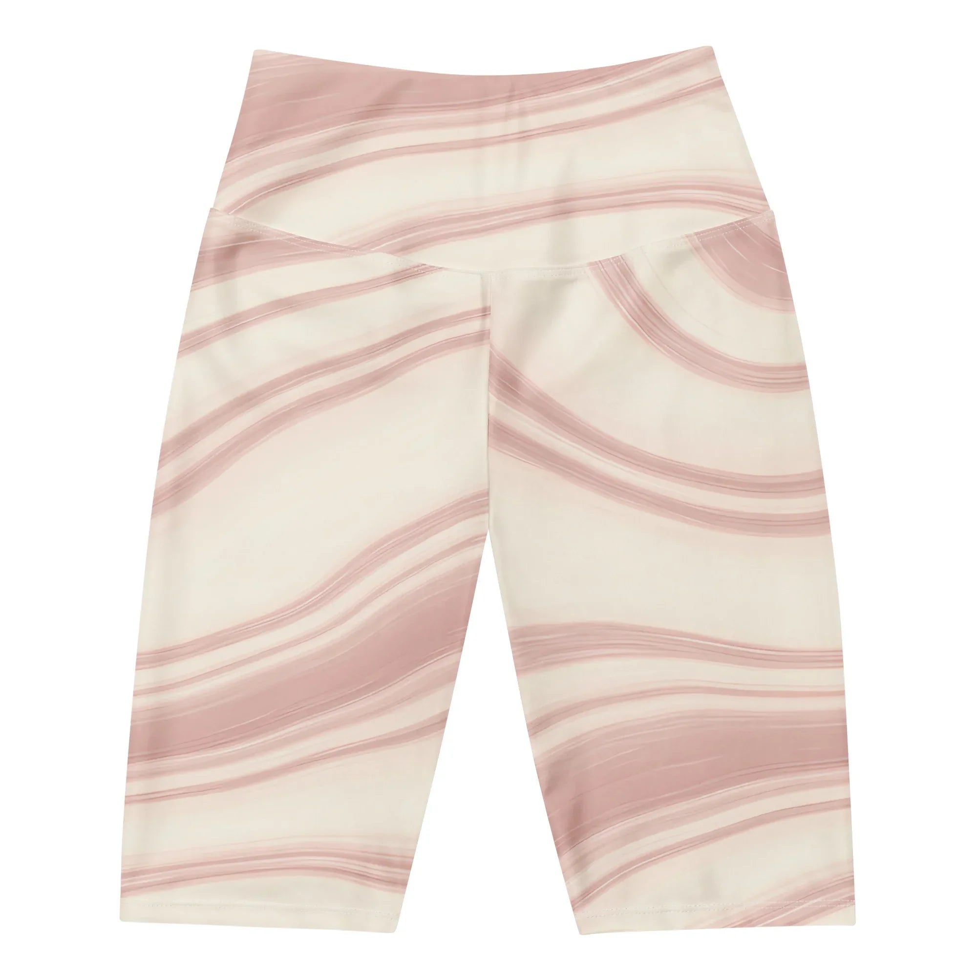 Biker Shorts 3XL Biker Shorts AwRans Clothing all-over-print-biker-shorts-white-front-6880ebe5849e6