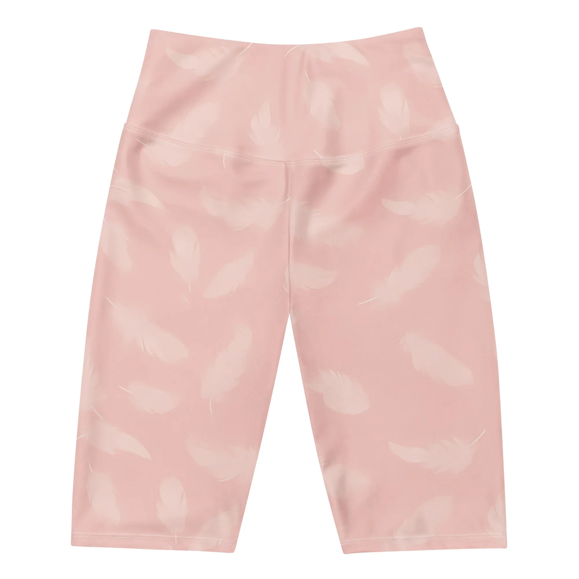 Biker Shorts 3XL Biker Shorts AwRans Clothing all-over-print-biker-shorts-white-front-6880ec1c953fd