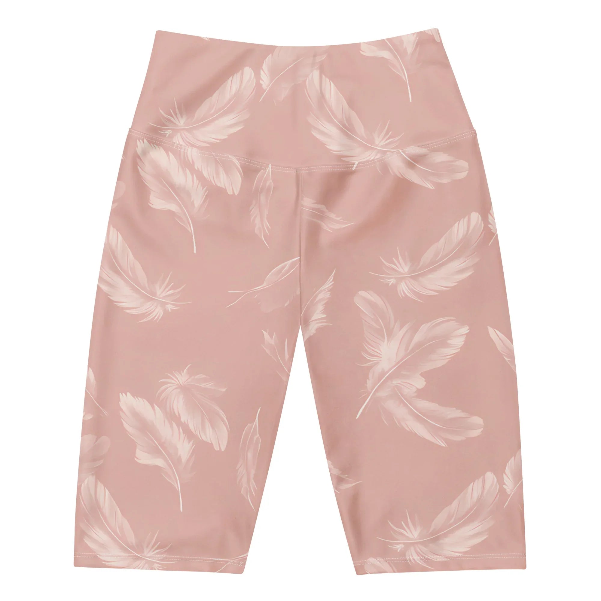Biker Shorts 3XL Biker Shorts AwRans Clothing all-over-print-biker-shorts-white-front-6880ec56605f5