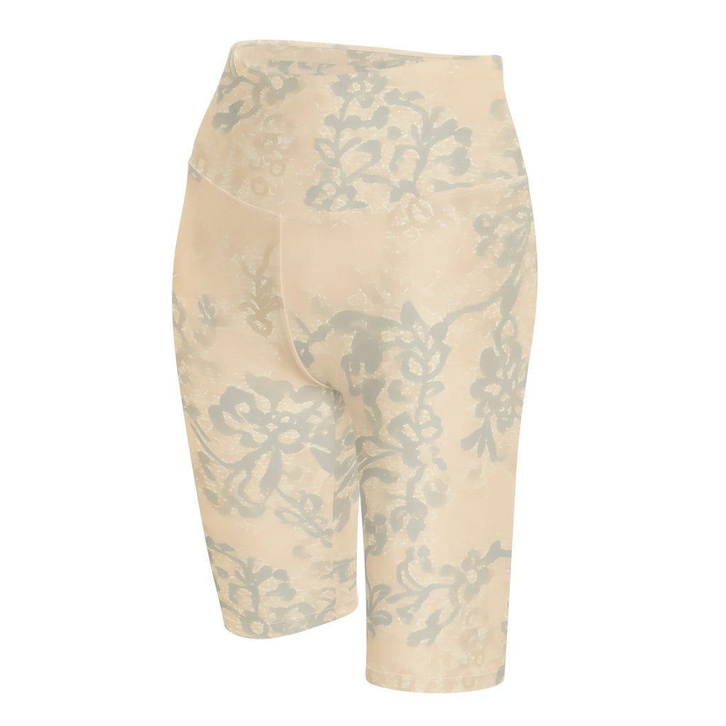 Biker Shorts Biker Shorts AwRans Clothing all-over-print-biker-shorts-white-left-front-6880df201aa4e