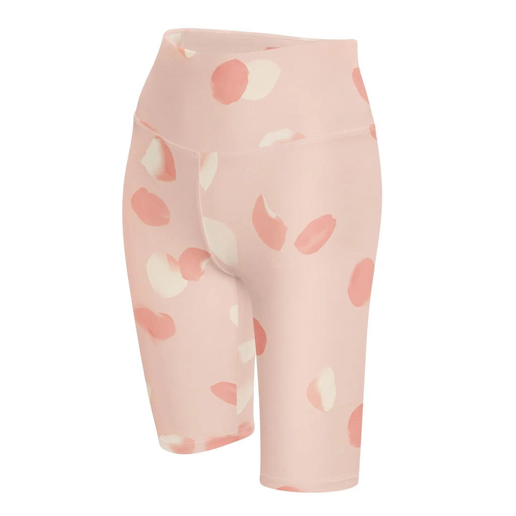 Biker Shorts Biker Shorts AwRans Clothing all-over-print-biker-shorts-white-left-front-6880df5603a12