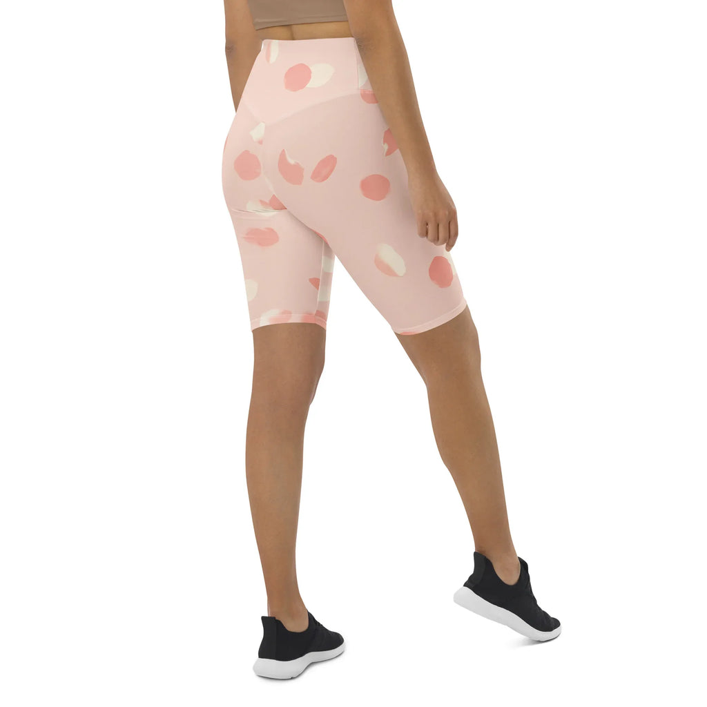 Biker Shorts Biker Shorts AwRans Clothing all-over-print-biker-shorts-white-right-back-6880df5604741