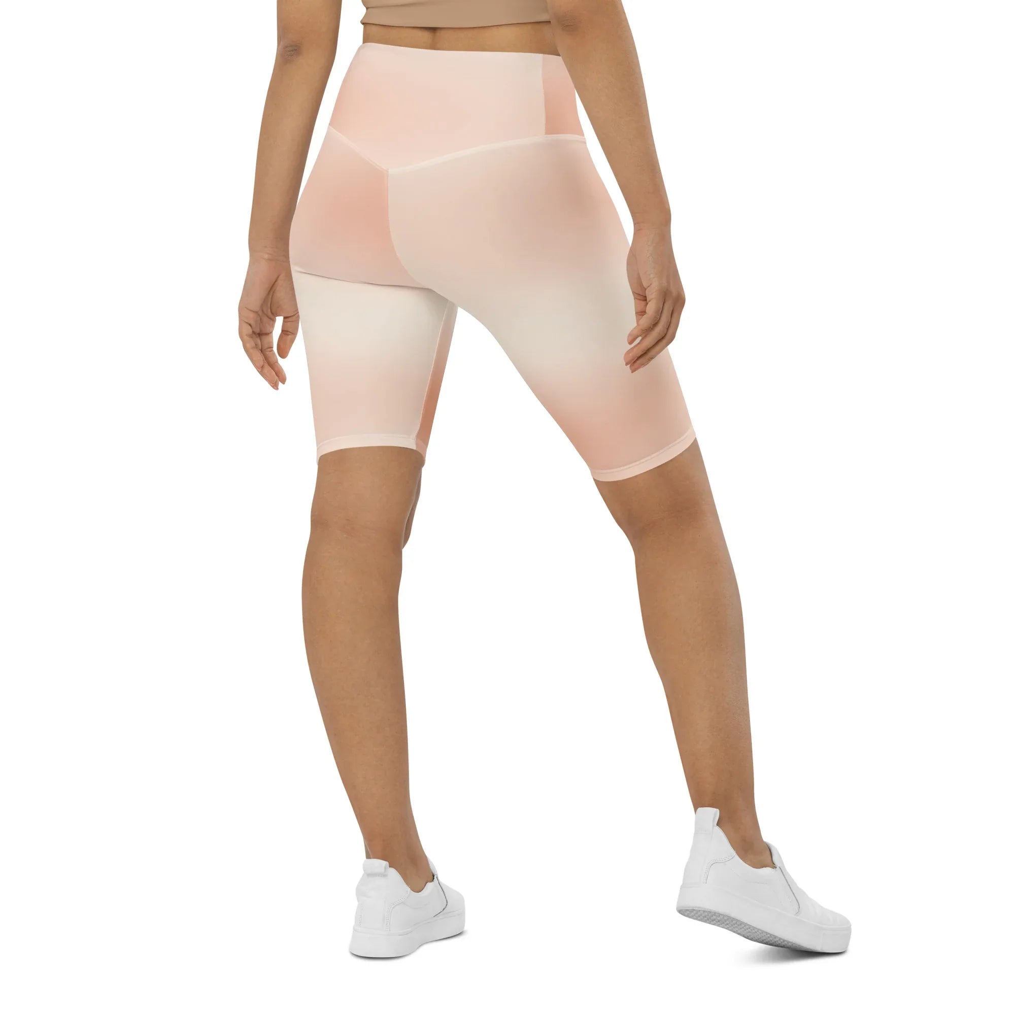 Biker Shorts Biker Shorts AwRans Clothing all-over-print-biker-shorts-white-right-back-6880e0756ad2c