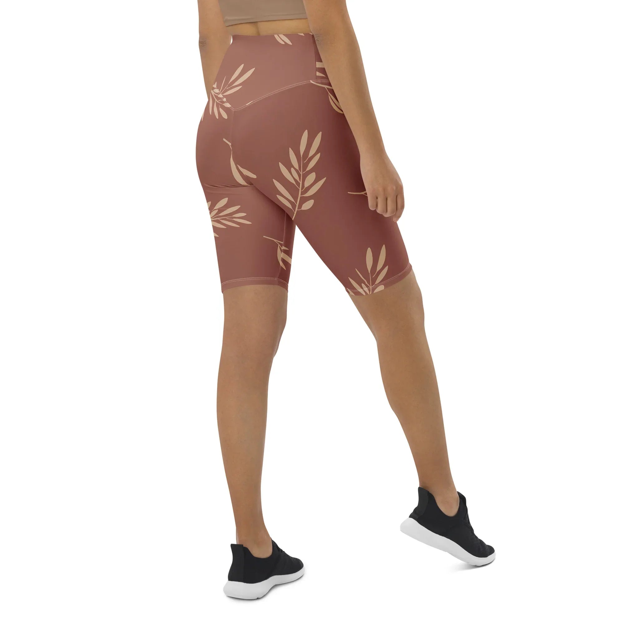 Biker Shorts Biker Shorts AwRans Clothing all-over-print-biker-shorts-white-right-back-6880e2e8d8c35