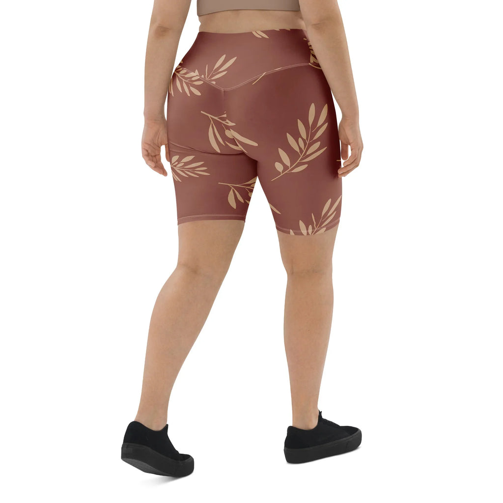 Biker Shorts Biker Shorts AwRans Clothing all-over-print-biker-shorts-white-right-back-6880e2e8d8e36