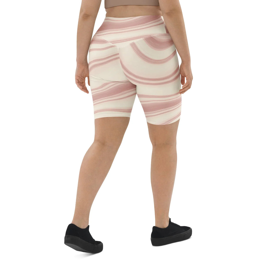 Biker Shorts Biker Shorts AwRans Clothing all-over-print-biker-shorts-white-right-back-6880ebe5878d0