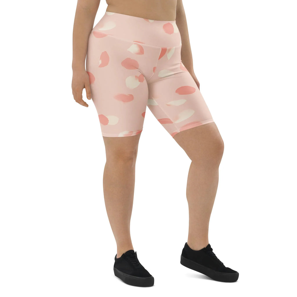Biker Shorts Biker Shorts AwRans Clothing all-over-print-biker-shorts-white-right-front-6880df5604834