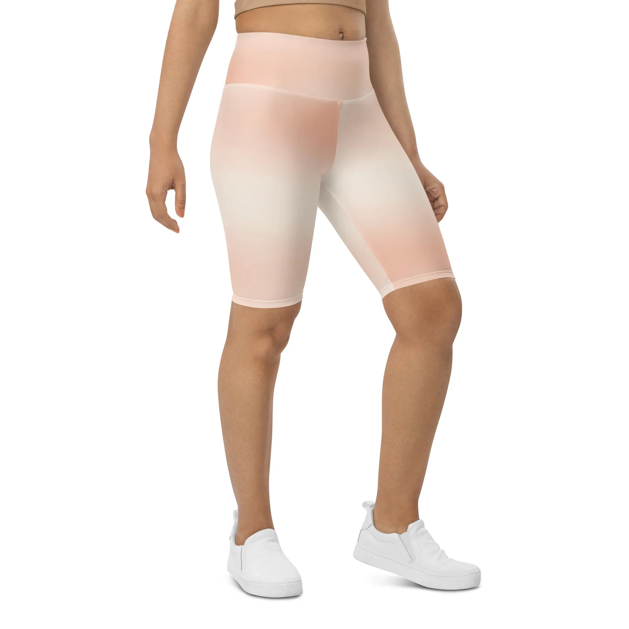 Biker Shorts Biker Shorts AwRans Clothing all-over-print-biker-shorts-white-right-front-6880e0756ab13