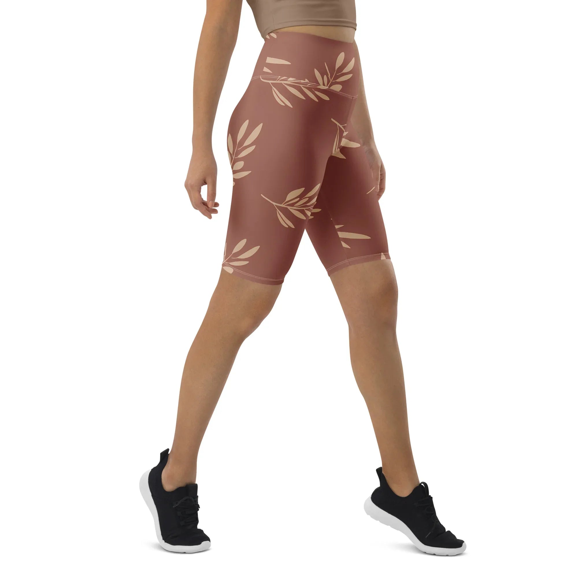Biker Shorts Biker Shorts AwRans Clothing all-over-print-biker-shorts-white-right-front-6880e2e8d8b30