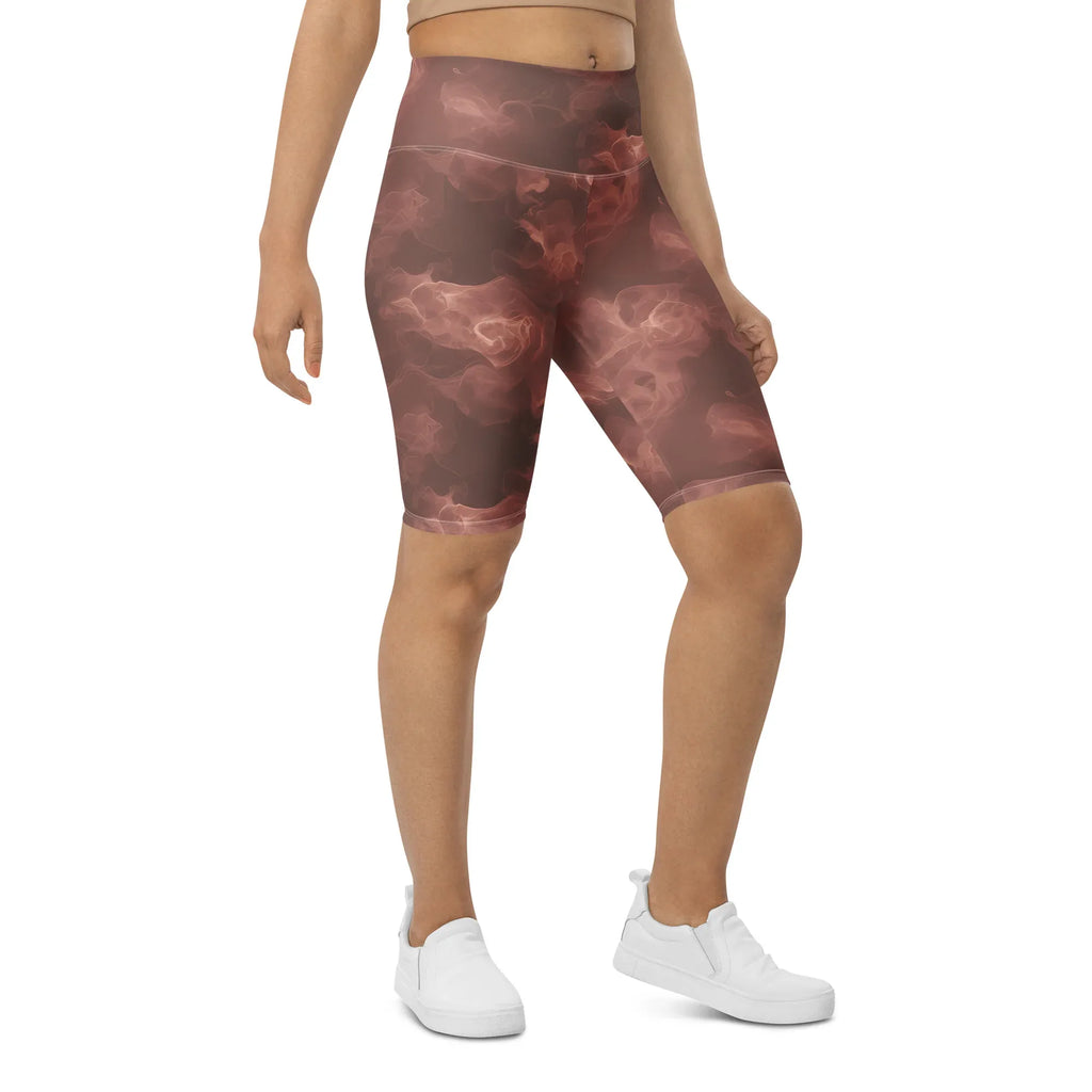 Biker Shorts Biker Shorts AwRans Clothing all-over-print-biker-shorts-white-right-front-6880e7d67fc16