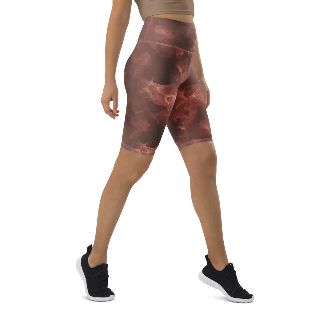 Biker Shorts Biker Shorts AwRans Clothing all-over-print-biker-shorts-white-right-front-6880e7d67fe1f