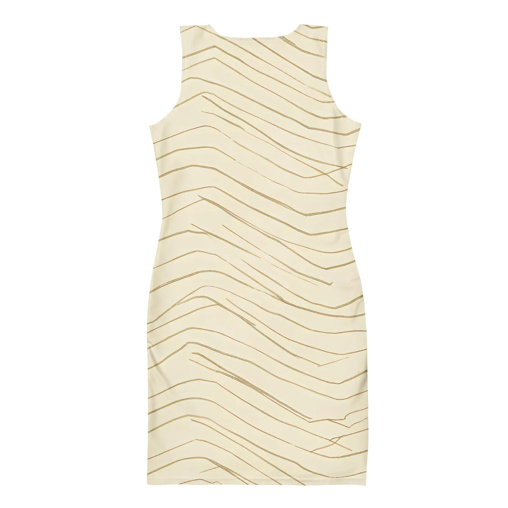 Bodycon Dress Bodycon dress AwRans Clothing all-over-print-bodycon-dress-white-back-689b945b045ff