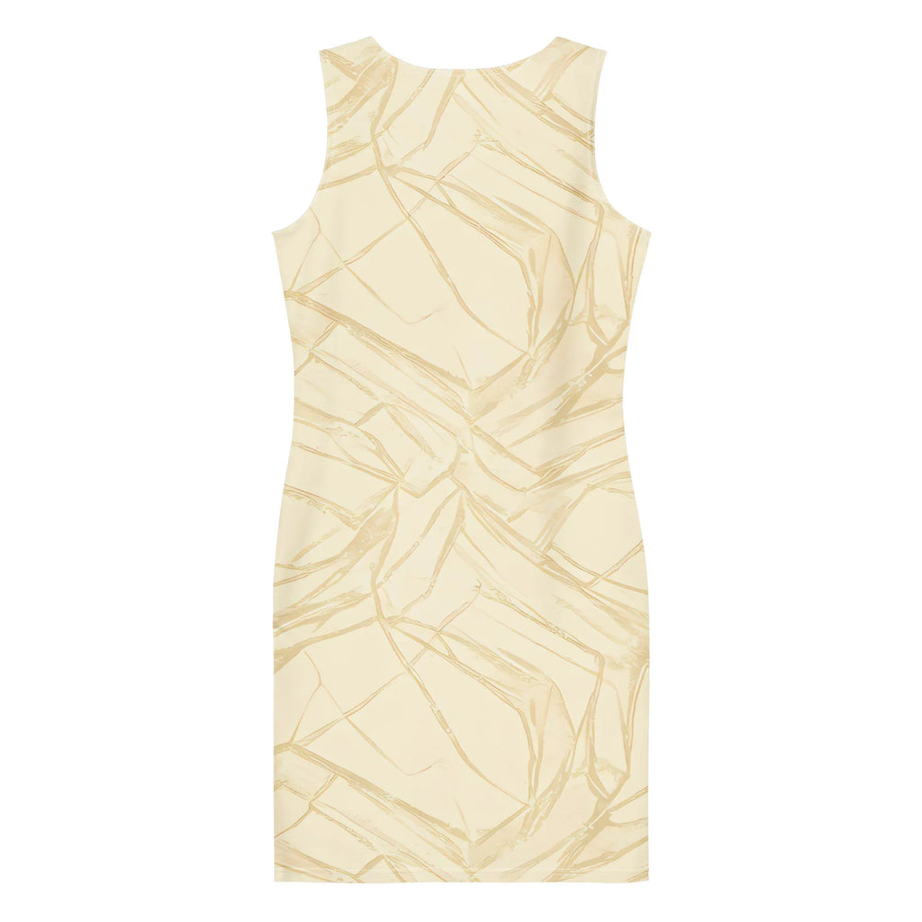 Bodycon Dress Bodycon dress AwRans Clothing all-over-print-bodycon-dress-white-back-689b948d88a8e