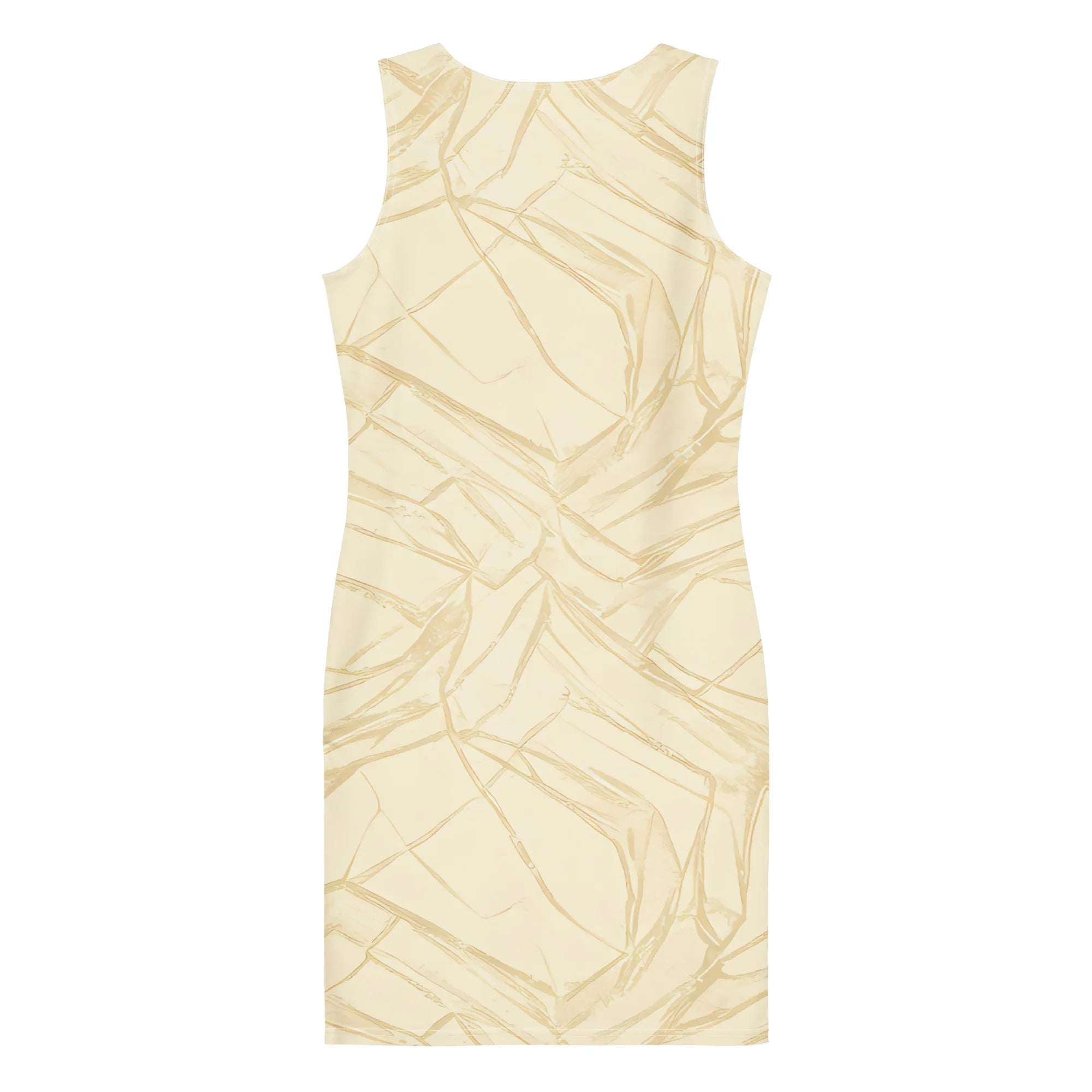 Bodycon Dress Bodycon dress AwRans Clothing all-over-print-bodycon-dress-white-back-689b948d88a8e