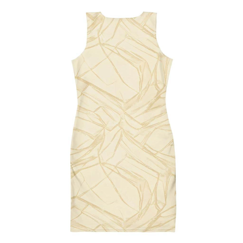 Bodycon Dress Bodycon dress AwRans Clothing all-over-print-bodycon-dress-white-back-689b948d88b74