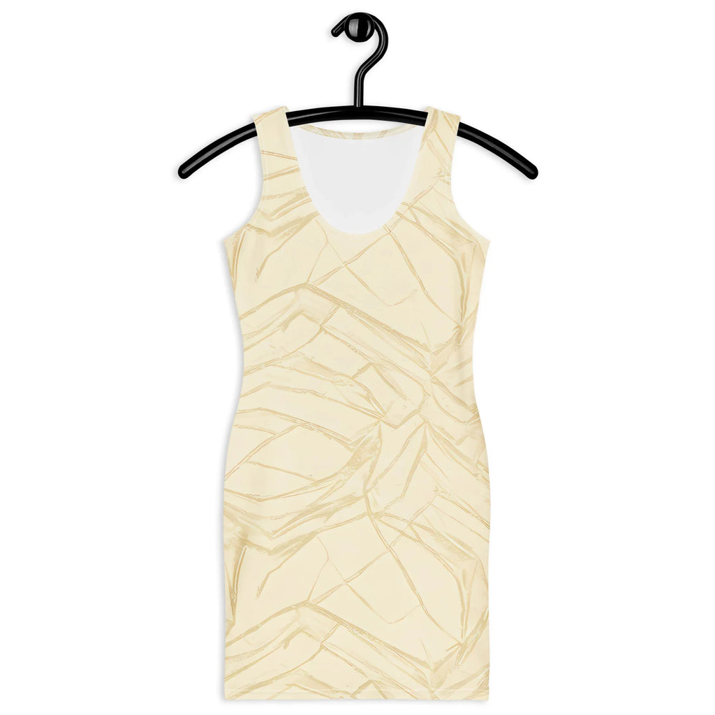 Bodycon Dress Bodycon dress AwRans Clothing all-over-print-bodycon-dress-white-front-689b948d88a18