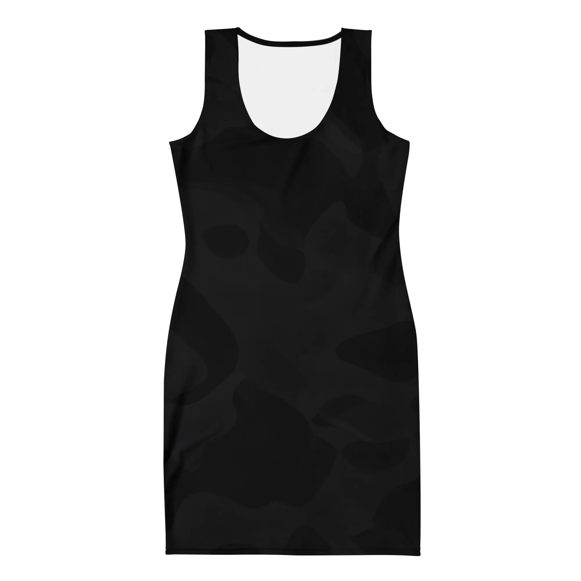 Bodycon Dress Bodycon dress AwRans Clothing all-over-print-bodycon-dress-white-front-689b94efad998