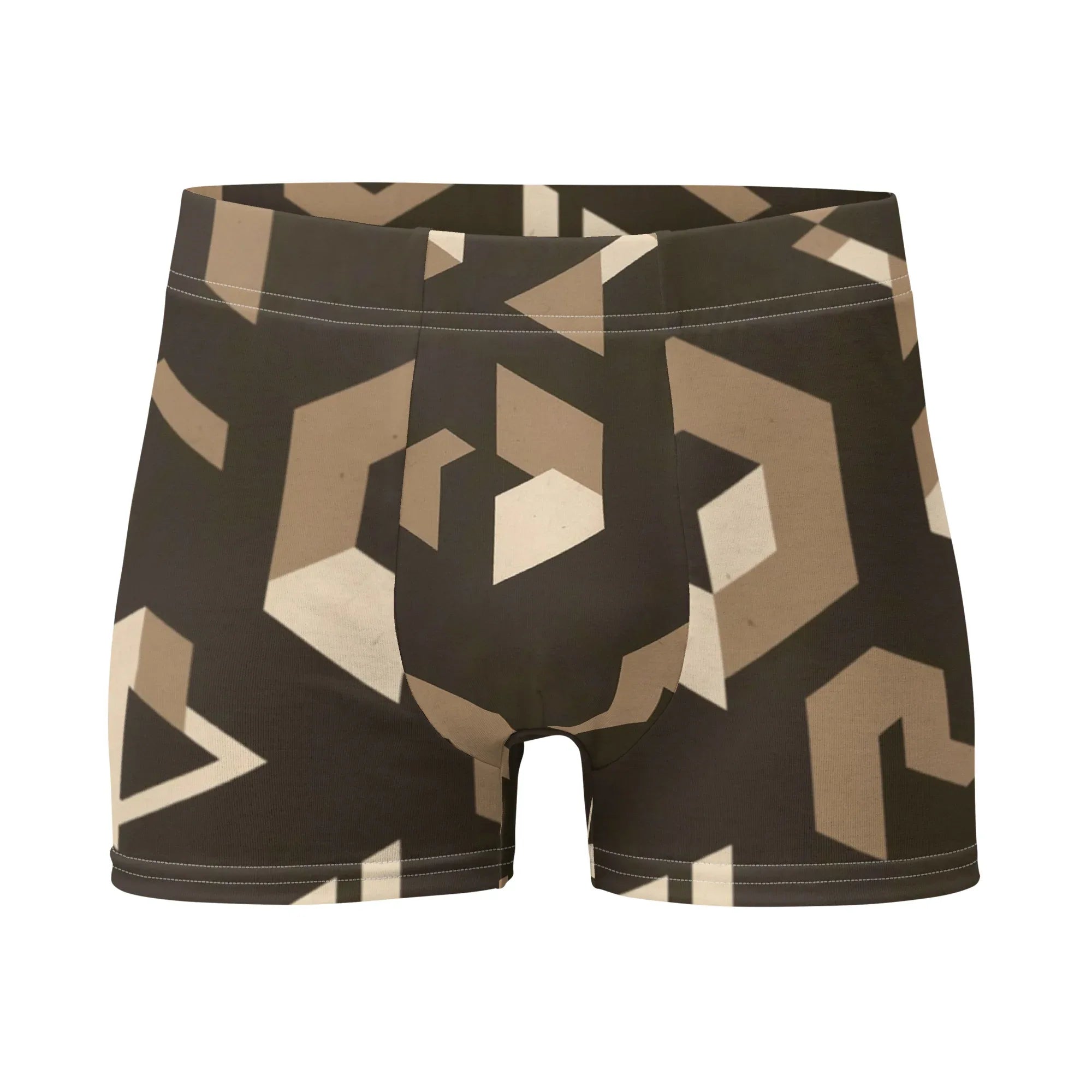 Boxer Briefs Underwear AwRans Clothing all-over-print-boxer-briefs-white-front-68001d8e22881