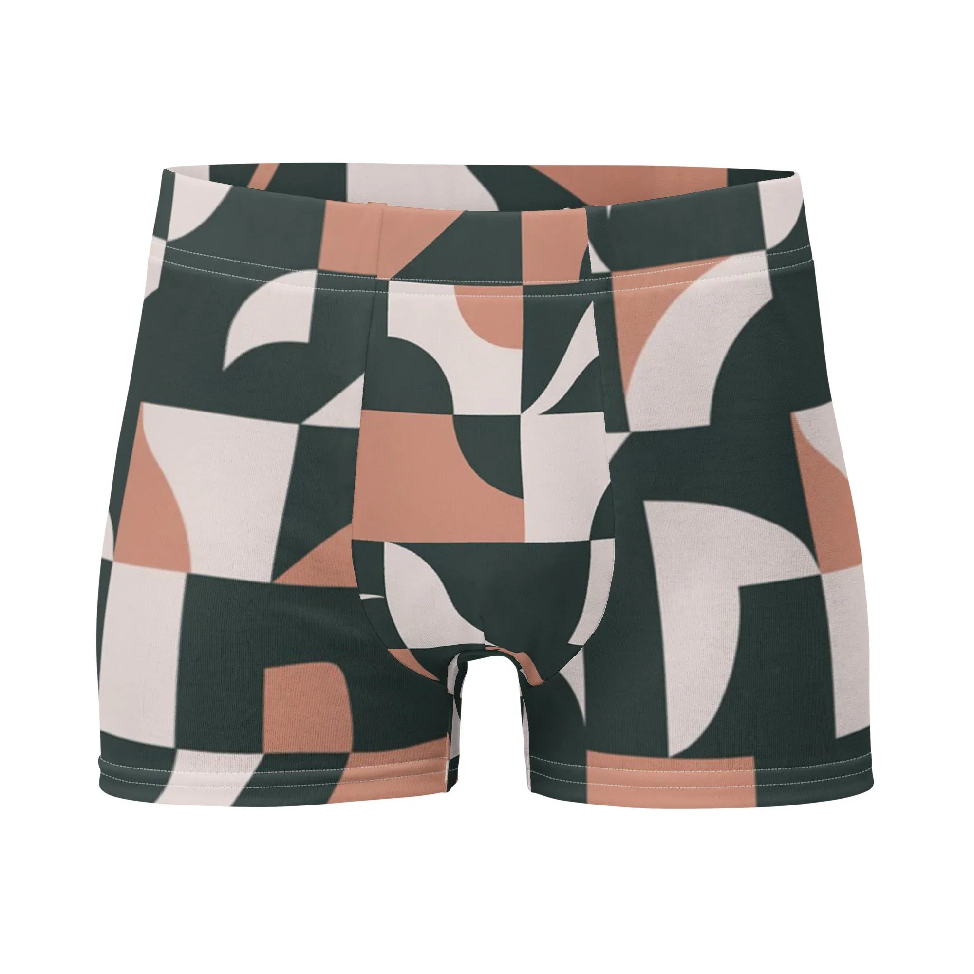 Boxer Briefs Underwear AwRans Clothing all-over-print-boxer-briefs-white-front-680034fb2dca7