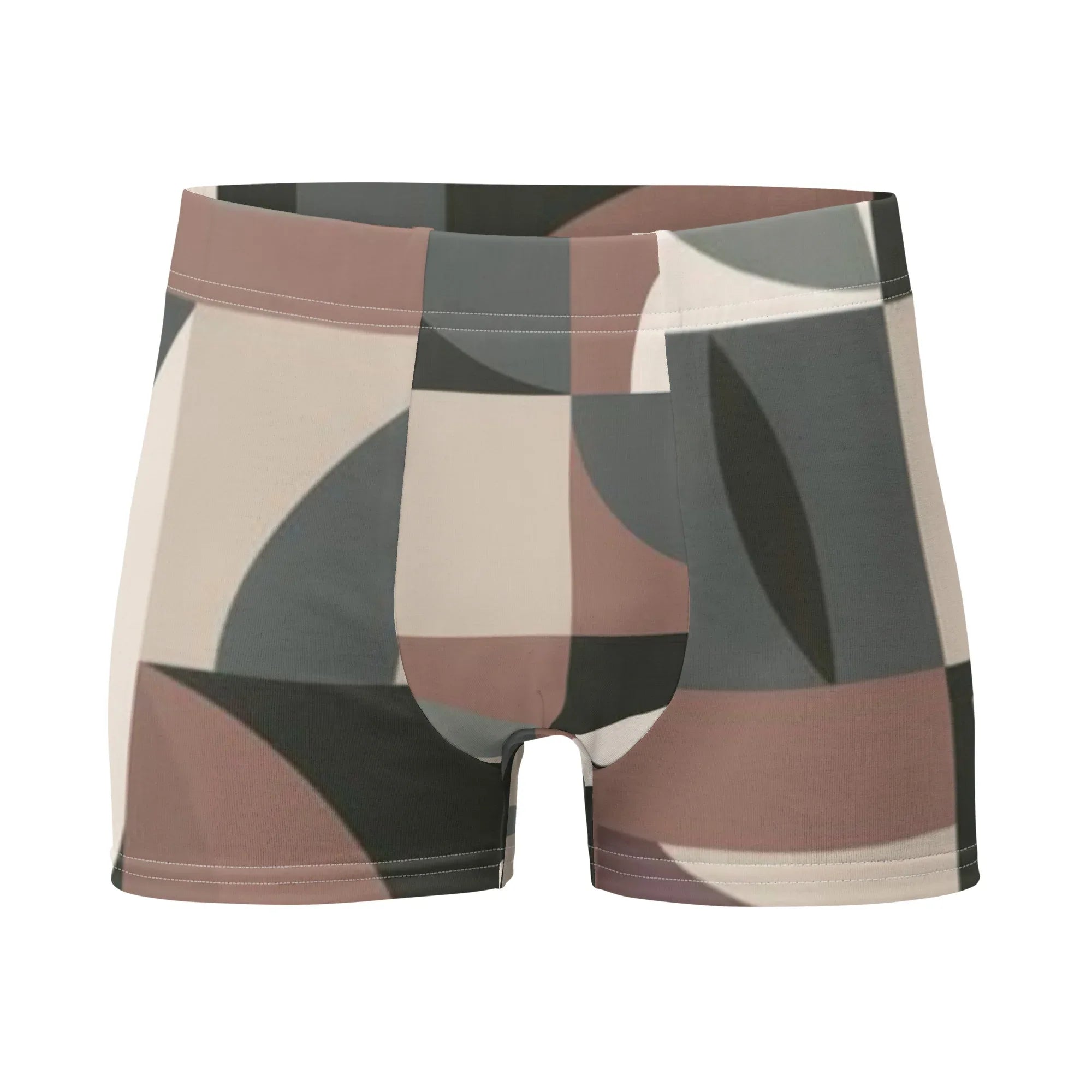 Boxer Briefs Underwear AwRans Clothing all-over-print-boxer-briefs-white-front-680039b87ccab